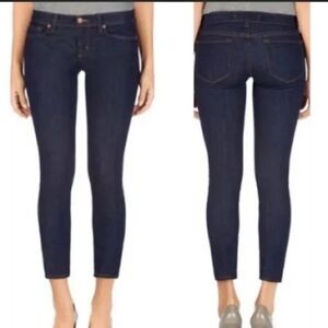 J Brand Capri Starless Jeans Dark Denim size 28